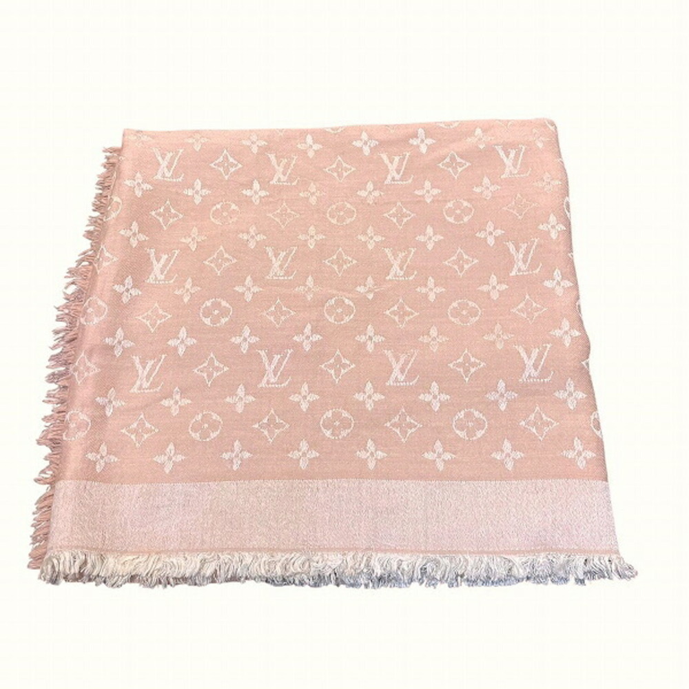 Louis Vuitton Monogram M72046 Pink Shawl/Scarf for Women - Picture 2 of 8